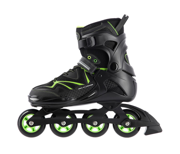 Nils Extreme Łyżworolki NA9022 rozm. 40 Czarno-zielone - 1108312 - zdjęcie